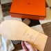 Hermes Oran Slide Sandals In Grey Shiny Niloticus Crocodile Skin Hermes Oran Slide Sandals In Grey Shiny Niloticus Crocodile Skin