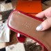 Hermes Oran Slide Sandals In Red Shiny Niloticus Crocodile Skin Hermes Oran Slide Sandals In Red Shiny Niloticus Crocodile Skin