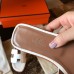 Hermes Oran Slide Sandals In White Shiny Niloticus Crocodile Skin Hermes Oran Slide Sandals In White Shiny Niloticus Crocodile Skin