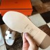 Hermes Oran Slide Sandals In White Shiny Niloticus Crocodile Skin Hermes Oran Slide Sandals In White Shiny Niloticus Crocodile Skin