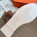 Hermes Oran Slide Sandals In Gold Epsom Calfskin Hermes Oran Slide Sandals In Gold Epsom Calfskin