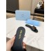 Prada Women's Slides in Black Smooth Leather