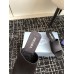 Prada Heeled Slides 35mm in Black Satin