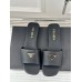 Prada Women's Slides in Black Saffiano Leather Prada Women's Slides in Black Saffiano Leather