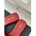Prada Women's Slides in Red Saffiano Leather Prada Women's Slides in Red Saffiano Leather