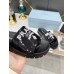 Prada Women's Slides Embroidered With Sequins