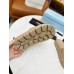 Prada Women's Slides In Beige Quilted Nappa Leather Prada Women's Slides In Beige Quilted Nappa Leather