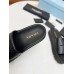 Prada Women's Slides In Black Quilted Nappa Leather Prada Women's Slides In Black Quilted Nappa Leather