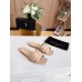 Saint Laurent Tribute Slides In Beige Calfskin Saint Laurent Tribute Slides In Beige Calfskin