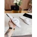 Saint Laurent Tribute Slides In White Calfskin Saint Laurent Tribute Slides In White Calfskin