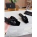Saint Laurent Tribute Slides In Black Patent Leather Saint Laurent Tribute Slides In Black Patent Leather