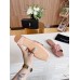 Saint Laurent Tribute Slides In Powder Patent Leather Saint Laurent Tribute Slides In Powder Patent Leather