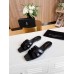 Saint Laurent Tribute Slides In Black Calfskin Saint Laurent Tribute Slides In Black Calfskin