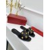Valentino Roman Stud Flat Slides In Black Quilted Nappa Valentino Roman Stud Flat Slides In Black Quilted Nappa