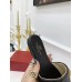 Valentino Roman Stud Flat Slides In Black Quilted Nappa Valentino Roman Stud Flat Slides In Black Quilted Nappa