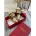 Valentino Atelier Shoes 03 Rose Edition Slides Sandals Gold Valentino Atelier Shoes 03 Rose Edition Slides Sandals Gold