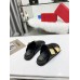 Valentino One Stud Slide Sandals In Black Calfskin Valentino One Stud Slide Sandals In Black Calfskin