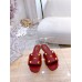 Valentino Roman Stud Flat Slides In Red Quilted Nappa Valentino Roman Stud Flat Slides In Red Quilted Nappa