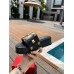 Valentino Roman Stud Flatform Slides In Black Nappa Leather Valentino Roman Stud Flatform Slides In Black Nappa Leather