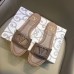 Valentino VLogo Signature Flat Slides In Poudre Calfskin Valentino VLogo Signature Flat Slides In Poudre Calfskin
