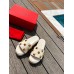 Valentino Roman Stud Flatform Slides In White Nappa Leather Valentino Roman Stud Flatform Slides In White Nappa Leather
