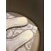 Valentino VLogo Signature Flat Slides In White Calfskin