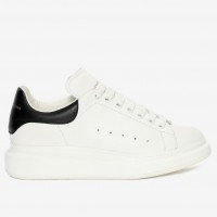 Alexander McQueen Men's Oversized Sneakers With Black Heel Alexander McQueen Men's Oversized Sneakers With Black Heel