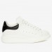 Alexander McQueen Men's Oversized Sneakers With Black Heel Alexander McQueen Men's Oversized Sneakers With Black Heel