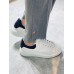 Alexander McQueen Men's Oversized Sneakers With Black Heel Alexander McQueen Men's Oversized Sneakers With Black Heel
