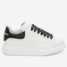 Alexander McQueen Men's Oversized Sneakers With Noir Heel Alexander McQueen Men's Oversized Sneakers With Noir Heel