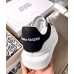 Alexander McQueen Men's Oversized Sneakers With Noir Heel Alexander McQueen Men's Oversized Sneakers With Noir Heel