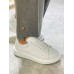 Alexander McQueen Men's White Oversized Sneakers Alexander McQueen Men's White Oversized Sneakers