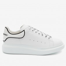 Alexander McQueen Men's White/Black Oversized Sneakers Alexander McQueen Men's White/Black Oversized Sneakers