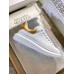 Alexander McQueen Men's Oversized Sneakers With Gold Heel Alexander McQueen Men's Oversized Sneakers With Gold Heel