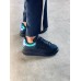 Alexander McQueen Men's Black Oversized Sneakers With Iridescent Heel Alexander McQueen Men's Black Oversized Sneakers With Iridescent Heel
