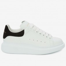 Alexander McQueen Men's Oversized Sneakers With Black Suede Heel Alexander McQueen Men's Oversized Sneakers With Black Suede Heel