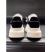 Alexander McQueen Men's Oversized Sneakers With Black Suede Heel