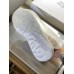 Alexander McQueen Men's Oversized Sneakers With Black Suede Heel