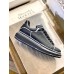 Alexander McQueen Men's Oversized Sneakers With White Outlines Alexander McQueen Men's Oversized Sneakers With White Outlines