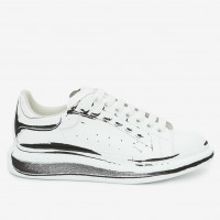 Alexander McQueen Men's Oversized Sneakers With Black Printed Alexander McQueen Men's Oversized Sneakers With Black Printed