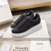 Alexander McQueen Men's Black Oversized Sneakers Alexander McQueen Men's Black Oversized Sneakers