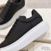 Alexander McQueen Men's Black Oversized Sneakers Alexander McQueen Men's Black Oversized Sneakers