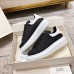 Alexander McQueen Men's Oversized Sneakers With White Heel Alexander McQueen Men's Oversized Sneakers With White Heel