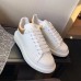 Alexander McQueen Women's Oversized Sneakers With Gold Heel Alexander McQueen Women's Oversized Sneakers With Gold Heel