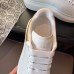Alexander McQueen Women's Oversized Sneakers With Gold Heel Alexander McQueen Women's Oversized Sneakers With Gold Heel