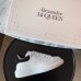 Alexander McQueen Women's Oversized Sneakers With Black Suede Heel