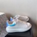 Alexander McQueen Women's Oversized Sneakers With Iridescent Heel Alexander McQueen Women's Oversized Sneakers With Iridescent Heel