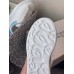Alexander McQueen Women's Oversized Sneakers With Iridescent Heel Alexander McQueen Women's Oversized Sneakers With Iridescent Heel