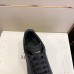 Alexander McQueen Women's Black Oversized Sneakers With Metal Toe Alexander McQueen Women's Black Oversized Sneakers With Metal Toe
