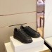 Alexander McQueen Women's Black Oversized Sneakers With Metal Toe Alexander McQueen Women's Black Oversized Sneakers With Metal Toe